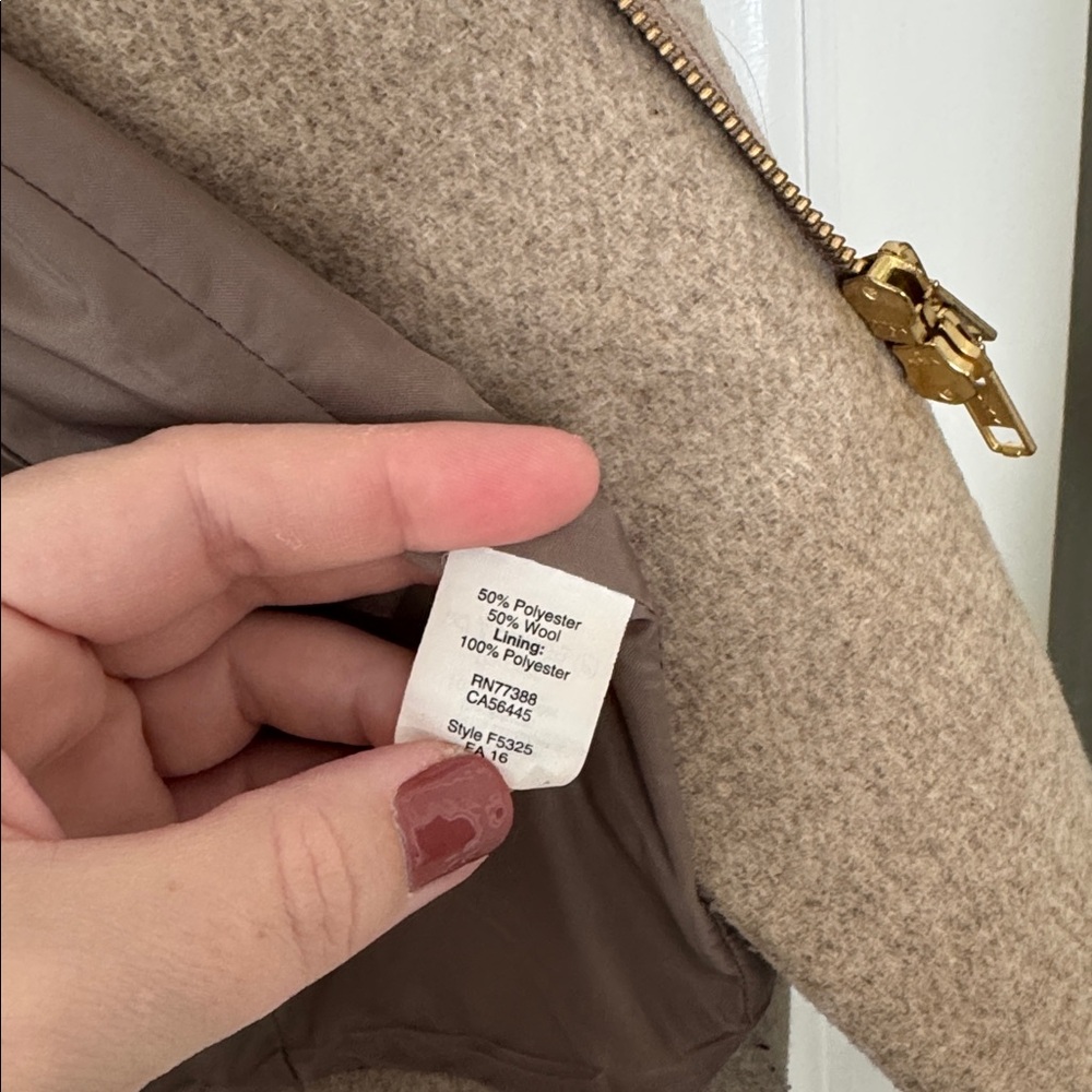 J Crew Factory City Coat - Picture 4 of 7